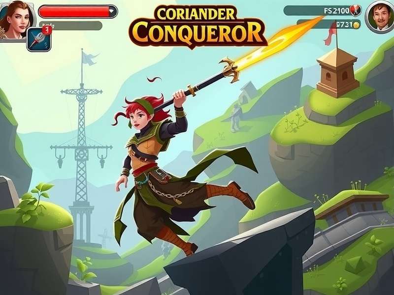 Coriander Warrior Conqueror gameplay screenshot